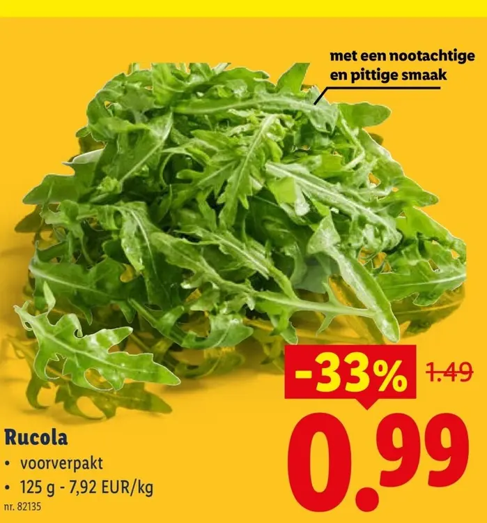Promotie: Rucola