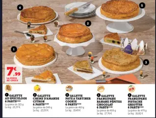 Offre: Galette au speculoos