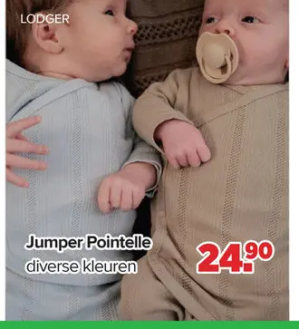 Promotie: Jumper Pointelle