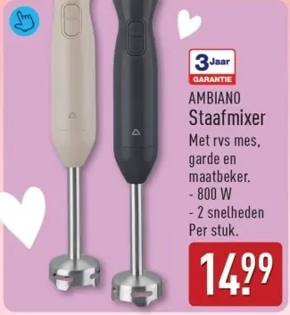 Aanbieding: Staafmixer