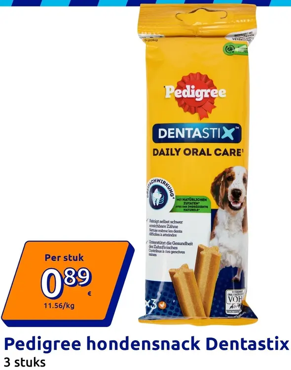 Aanbieding: Hondensnack Dentastix