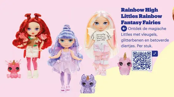 Promotie: Rainbow High Littles Rainbow Fantasy Fairies