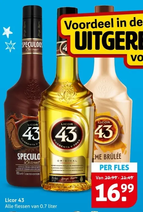 Aanbieding: Licor 43