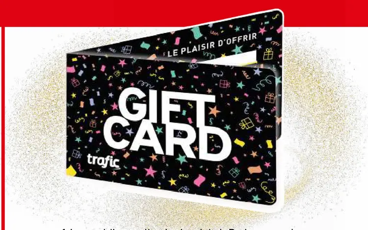 Promotie: Gift Card