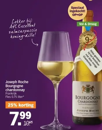 Aanbieding: Bourgogne chardonnay
