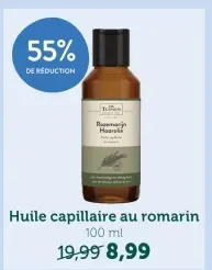 Offre: Huile capillaire au romarin