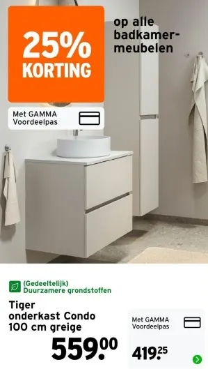Aanbieding: Alle badkamermeubelen