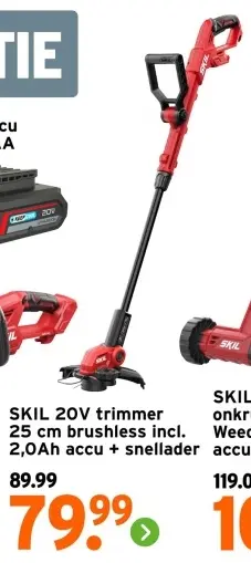 Aanbieding: SKIL 20V trimmer