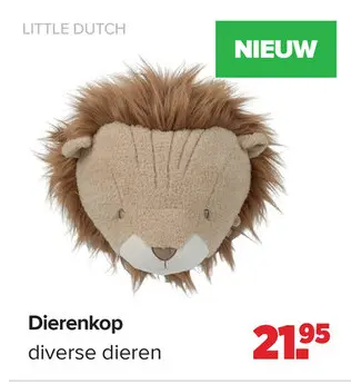 Aanbieding: Dierenkop