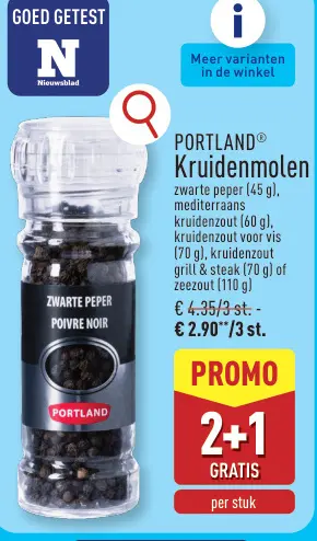 Promotie: Kruidenmolen