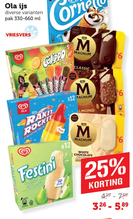 Aanbieding: Ola ijs