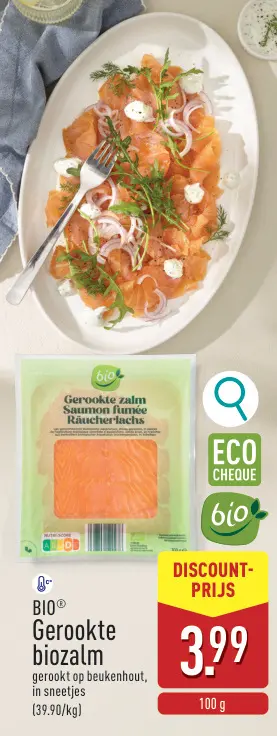 Promotie: Gerookte biozalm