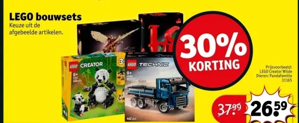 Aanbieding: LEGO bouwsets