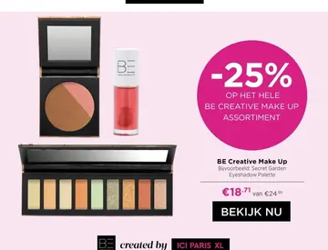 Aanbieding: BE Creative Make Up