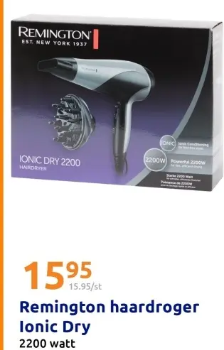 Aanbieding: Remington haardroger Ionic Dry