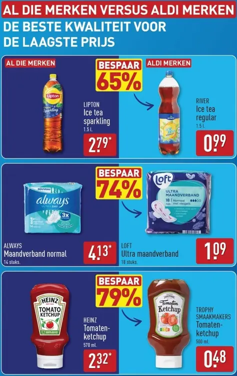 Aanbieding: Ice tea sparkling