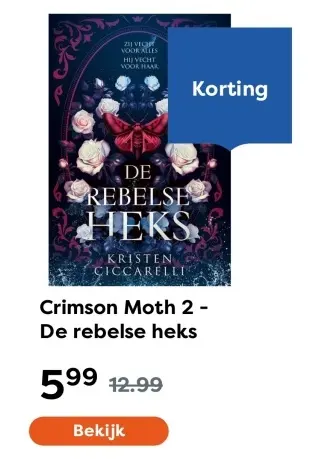 Aanbieding: Crimson Moth 2 - De rebelse heks