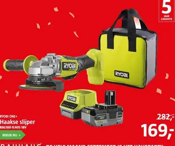 Aanbieding: Haakse slijper
