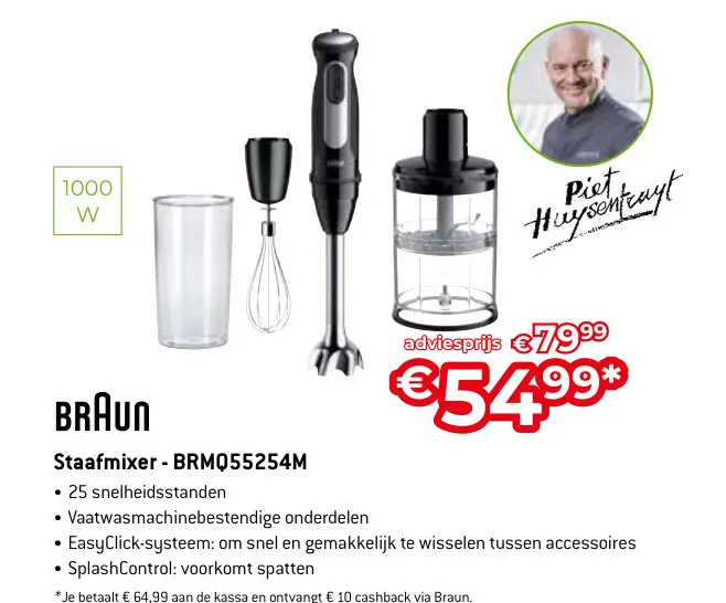 Promotie: Staafmixer - BRM055254M