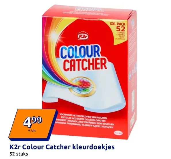 Aanbieding: K2r Colour Catcher kleurdoekjes
