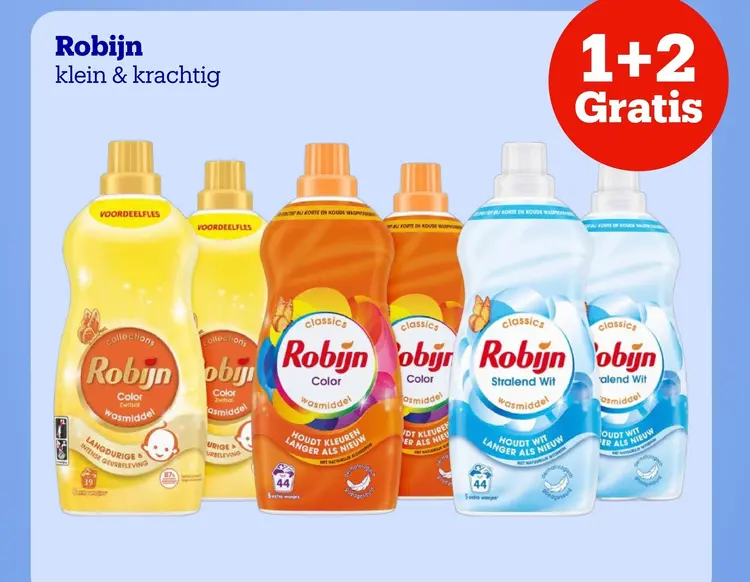 Aanbieding: Robijn klein & krachtig