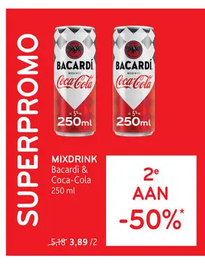 Promotie: Mixdrink