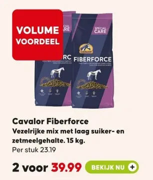 Aanbieding: Cavalor Fiberforce