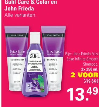Aanbieding: Guhl Care & Color en John Frieda