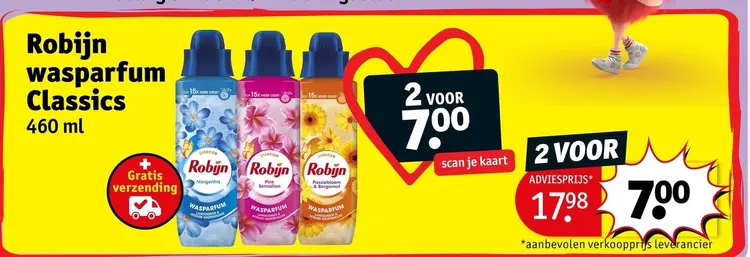 Aanbieding: wasparfum Classics