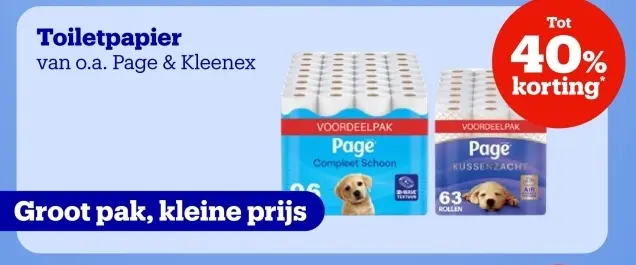 Aanbieding: Toiletpapier