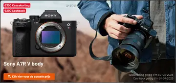 Aanbieding: Sony A7R V body