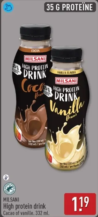 Aanbieding: High protein drink