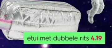 Aanbieding: etui met dubbele rits