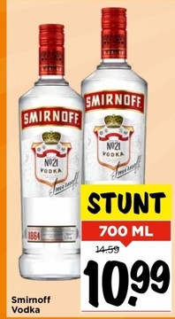 Aanbieding: Smirnoff Vodka