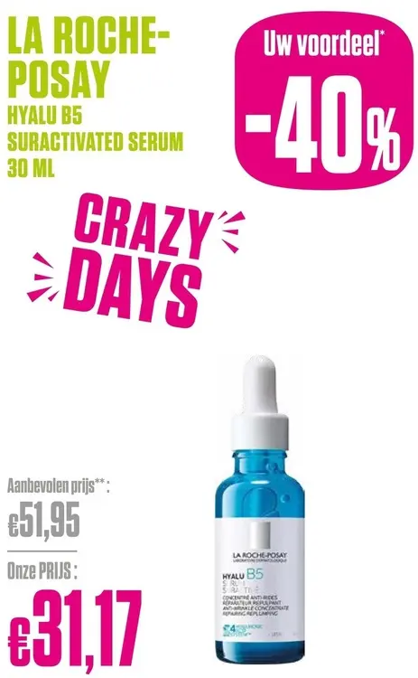 Promotie: Hyalu B5 suractivated serum