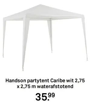 Aanbieding: partytent Caribe wit