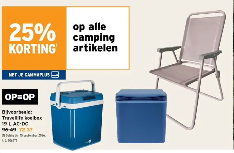 Promotie: Travellife koelbox