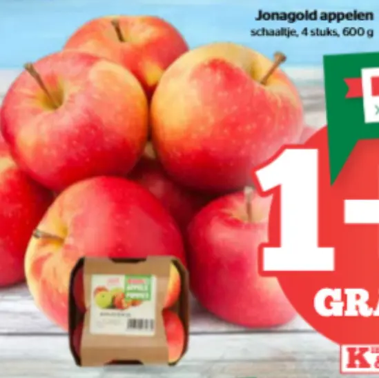 Promotie: Jonagold appelen