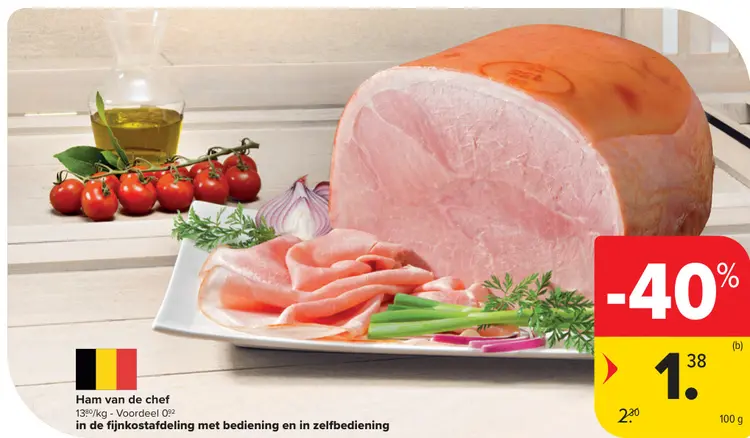 Aanbieding: Ham van de chef