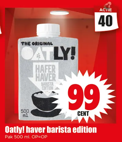 Aanbieding: Haver barista edition