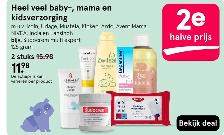 Aanbieding: Baby-, mama en kidsverzorging