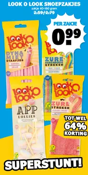 Aanbieding: Look-O-Look snoepzakjes
