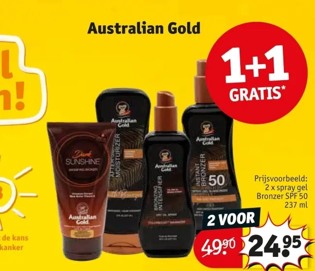Promotie: Australian Gold