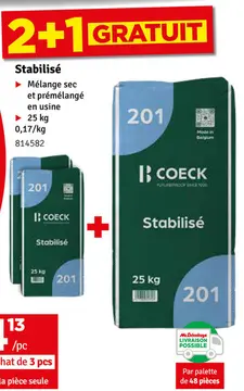Offre: Stabilisé