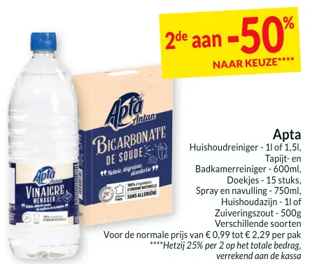 Aanbieding: Huishoudreiniger, Tapijt- en Badkamerreiniger