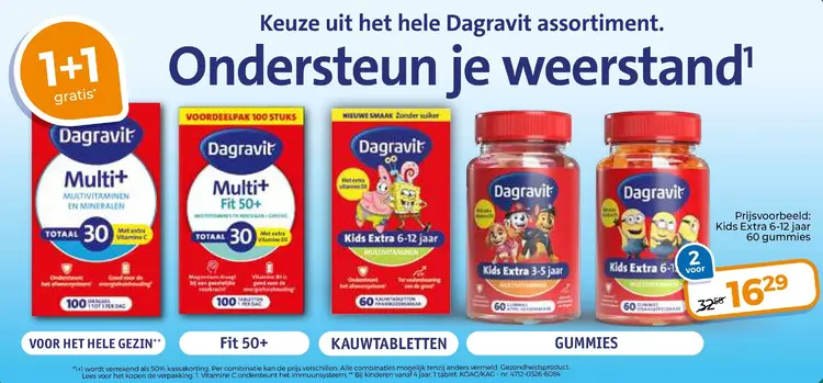 Aanbieding: Het hele Dagravit assortiment