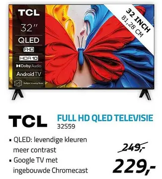 Aanbieding: Full hd qled televisie