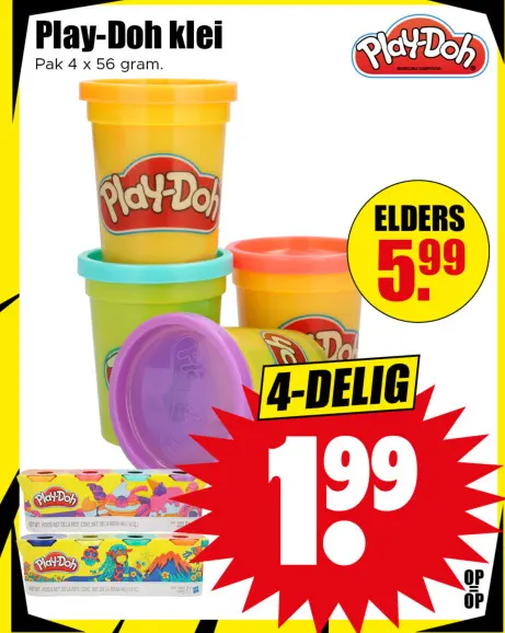Aanbieding: Play-Doh klei