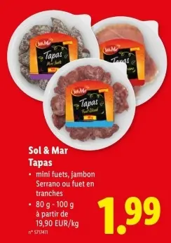 Offre: Tapas
