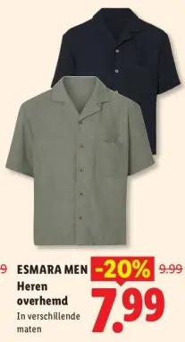 Aanbieding: Heren overhemd
